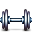 M Dumbbell Icon